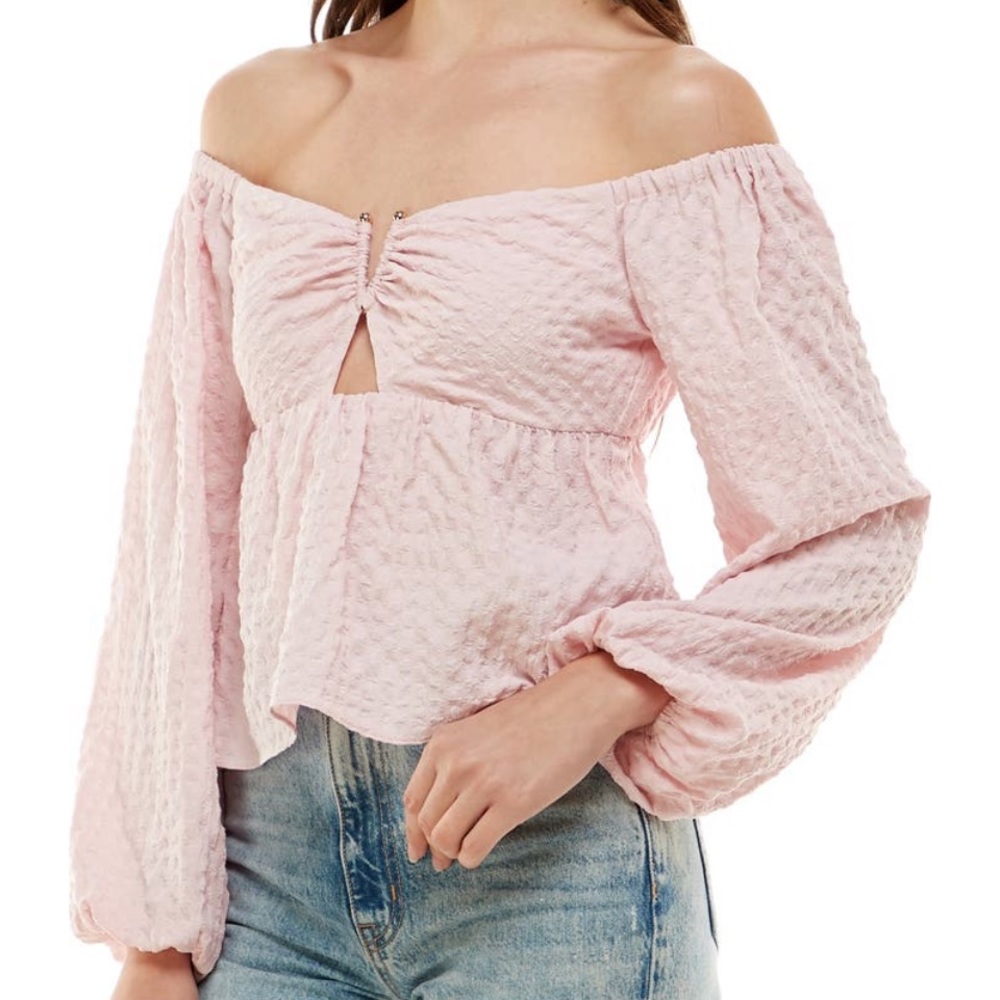 WAYF ✨ VALLEY OFF THE SHOULDER TOP NWT